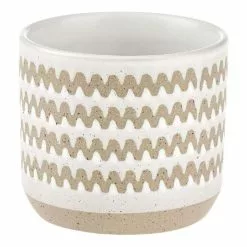 Linen House 11cm Planter Pot Dawn White