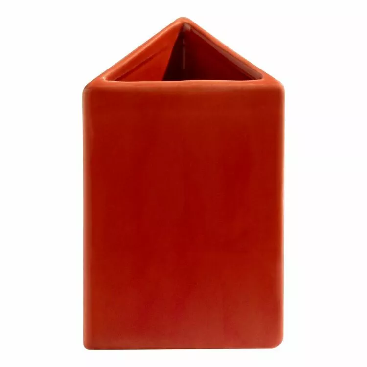 Kas Trio Medium Vase Rust 13.5 X 7 X 21 Cm 3 Kas Trio Medium Vase Rust 13.5 X 7 X 21 Cm